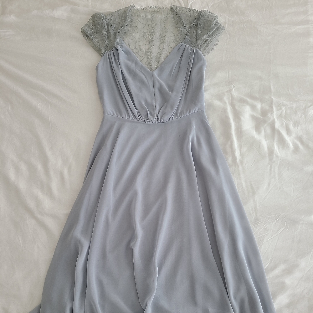 ASOS petite grey dress